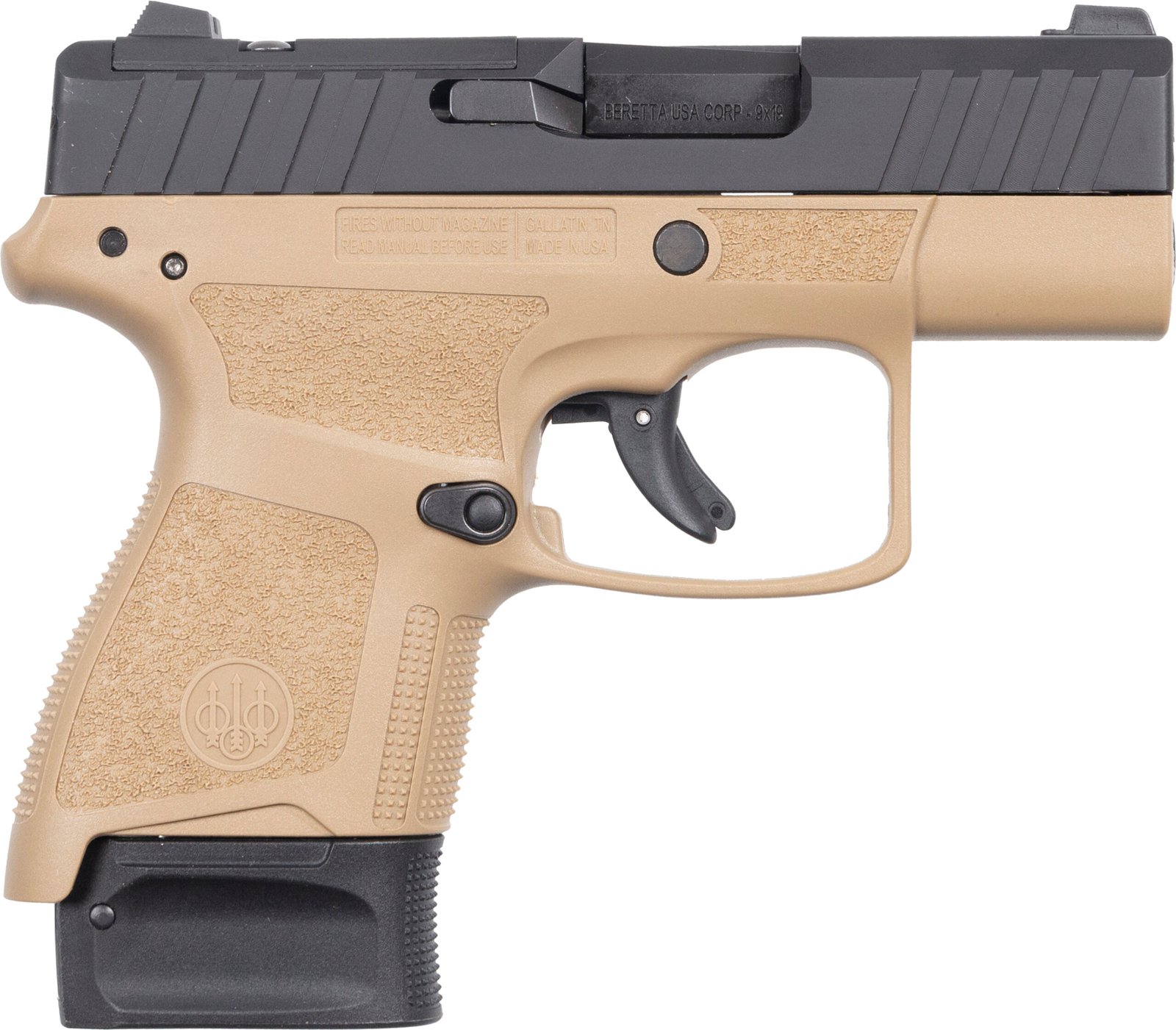 BTA APX CARRY 9MM 3FDE OR 8RD by Beretta