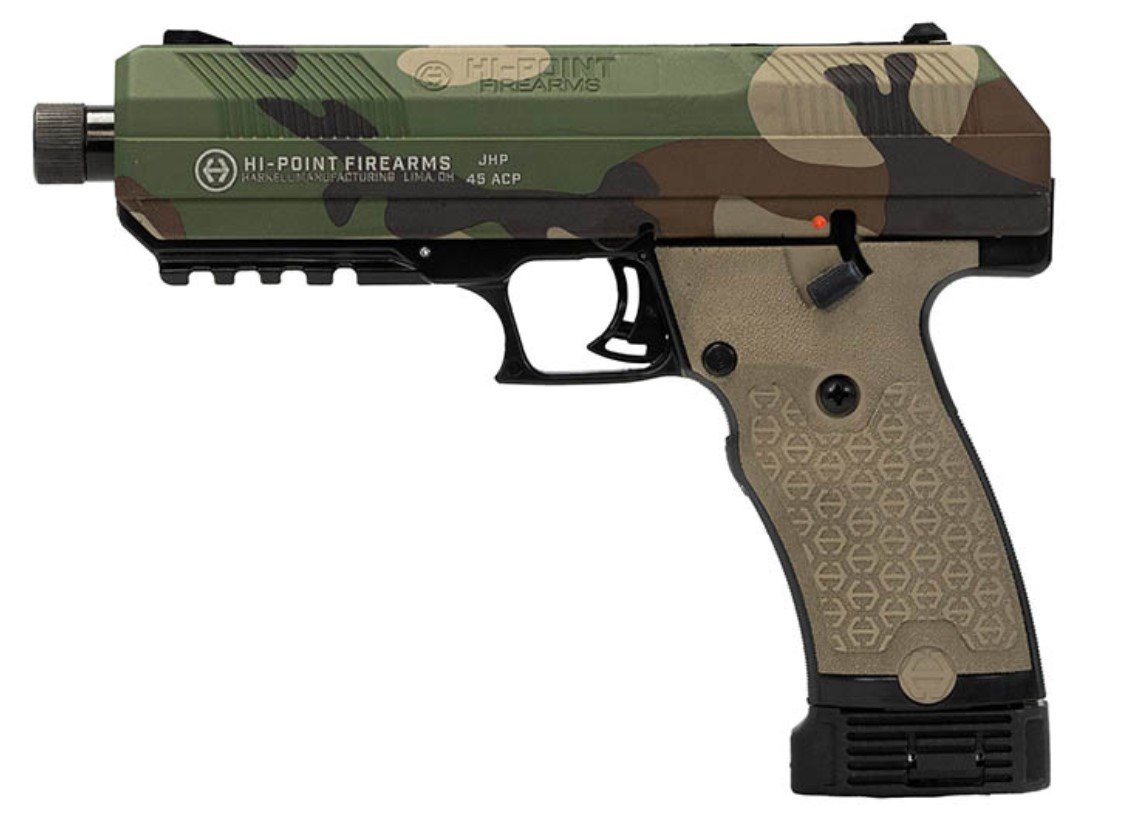 HI-POINT JHP GEN2 45ACP M81 CAMO 9+1 TB by Hi Point Firearms