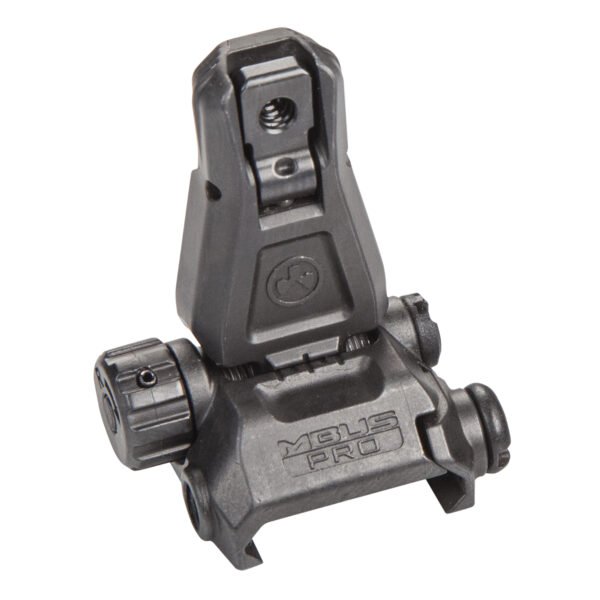 MAGPUL MBUS PRO REAR SIGHT BLK by Magpul Industries