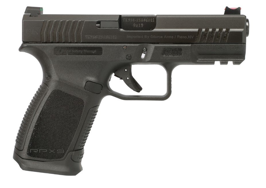 GFORCE ARMS RPX3C9 9MM 4" BLK FULL 15+1