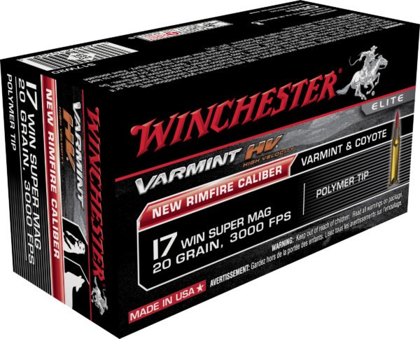 WIN 17WSM 20GR VARMHV PTIP 50R by Winchester