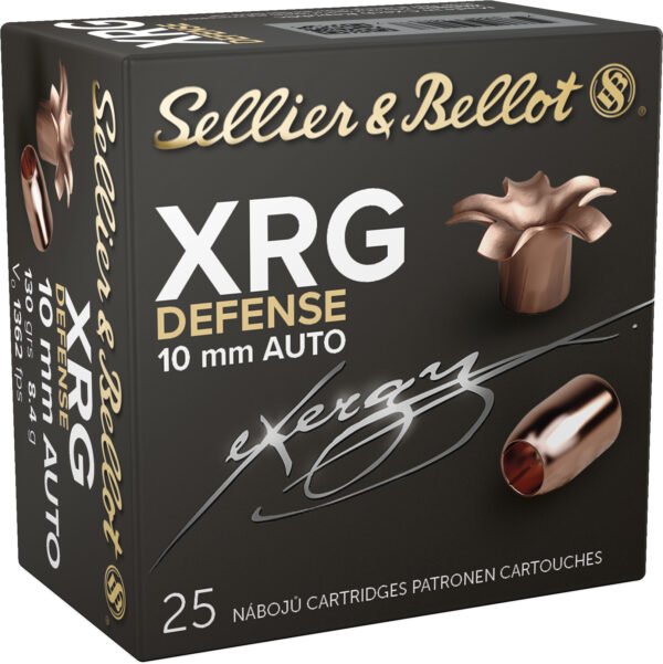 S&B 10MM 130GR XRG 25RD by Sellier & Bellot