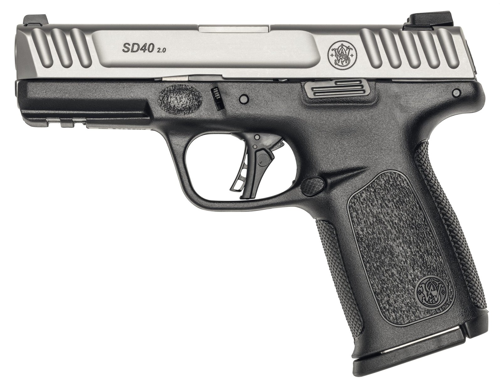 SMITH AND WESSON SD40 2.0 40S&W 14+1 4" SS/BLK by Smith & Wesson / S&W