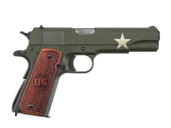 AUTO-ORDNANCE - THOMPSON TANKER 1911 45ACP 5" GREEN # by Kahr Arms