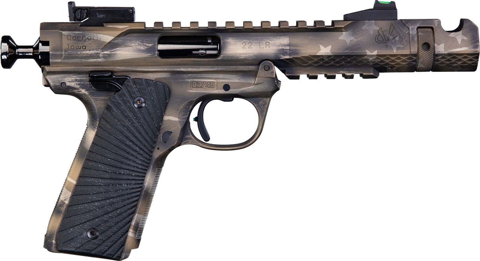 VOL BLK MBA 22LR 4.5B/BWF DE by Volquartsen