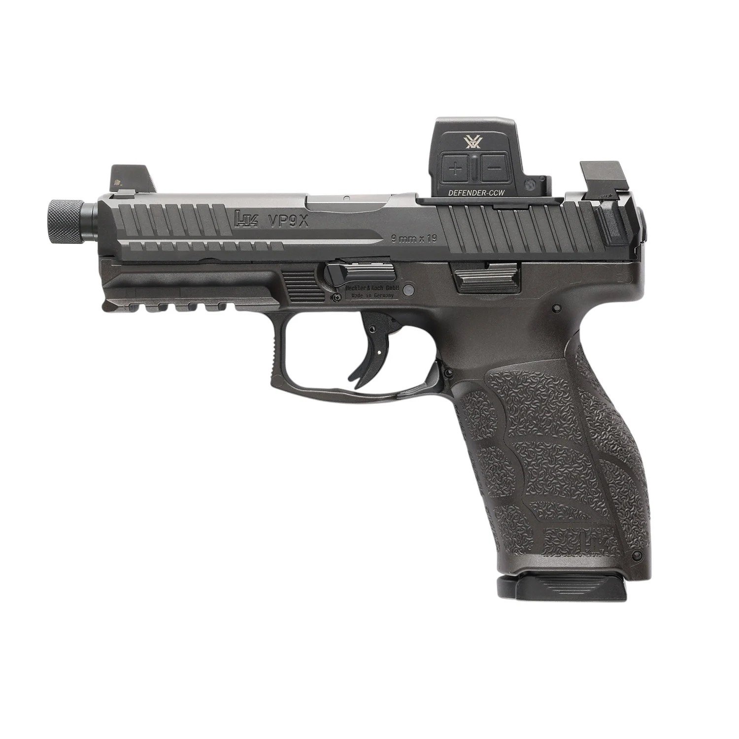 HECKLER AND KOCH (HK USA) VP9A1 X TAC 9MM BK 15+1 NS CCW by Heckler & Koch / H&K