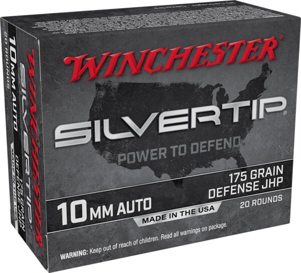WIN 10MM 185GR SLVRTP HP 20RD by Winchester