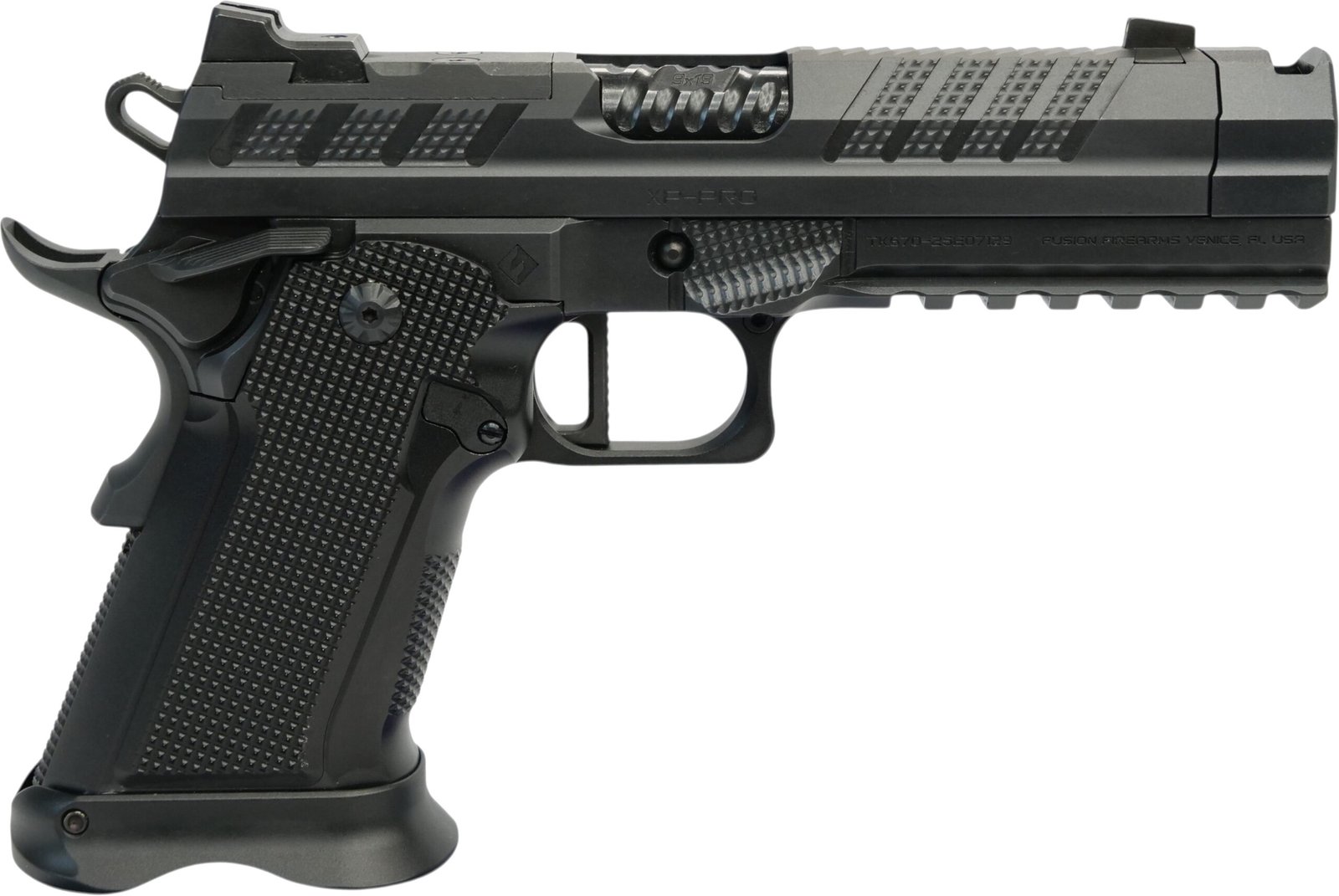 FUS XPCMPTR CUST 9MM 17R BLK by Fusion Firearms