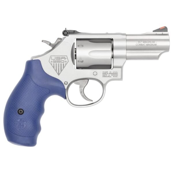 S&W MODEL 66 Combat Magnum .357/.38Spl+P Stainless Steel Engraved America 250 Limited Edition by Smith & Wesson / S&W